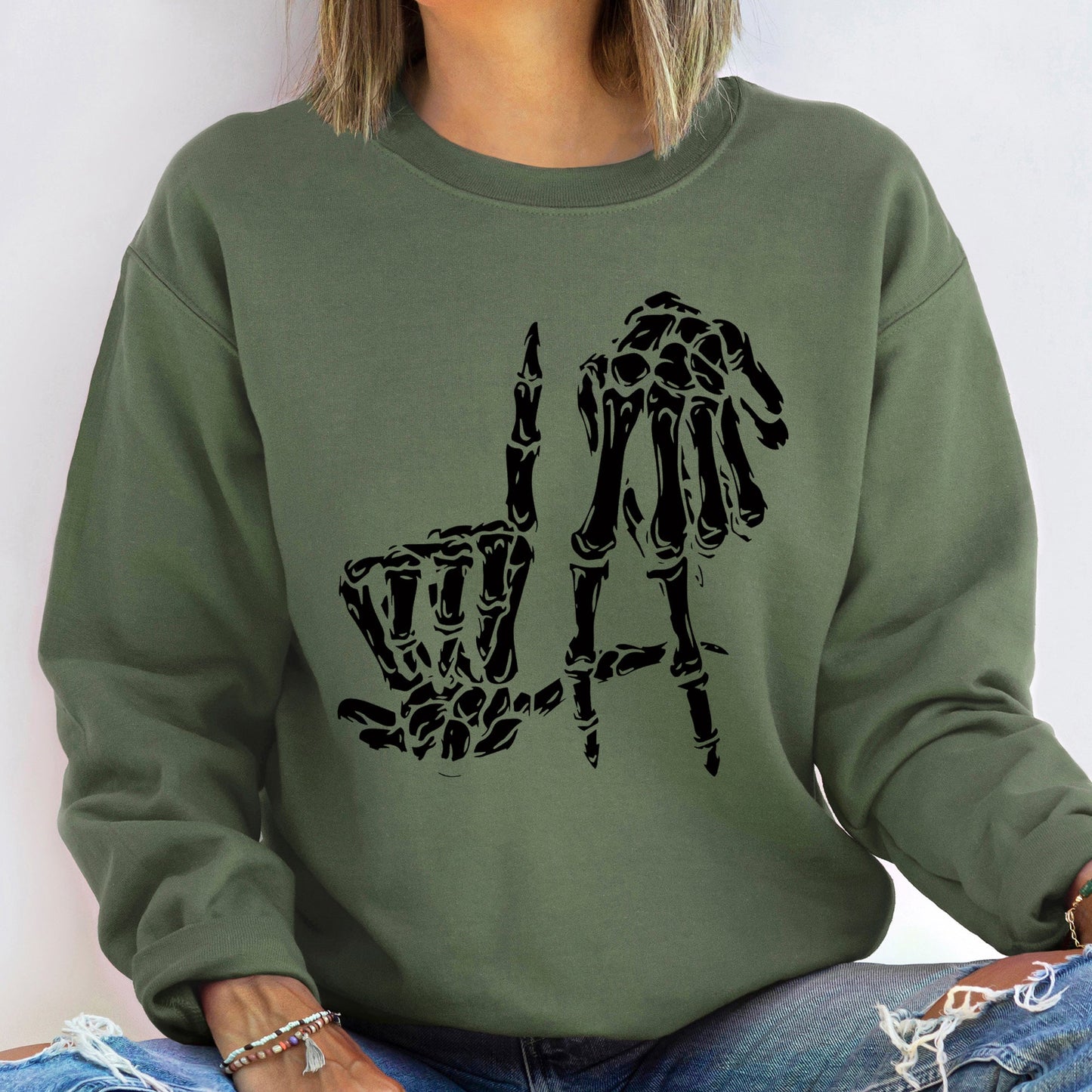 Skeleton Halloween Sweatshirt
