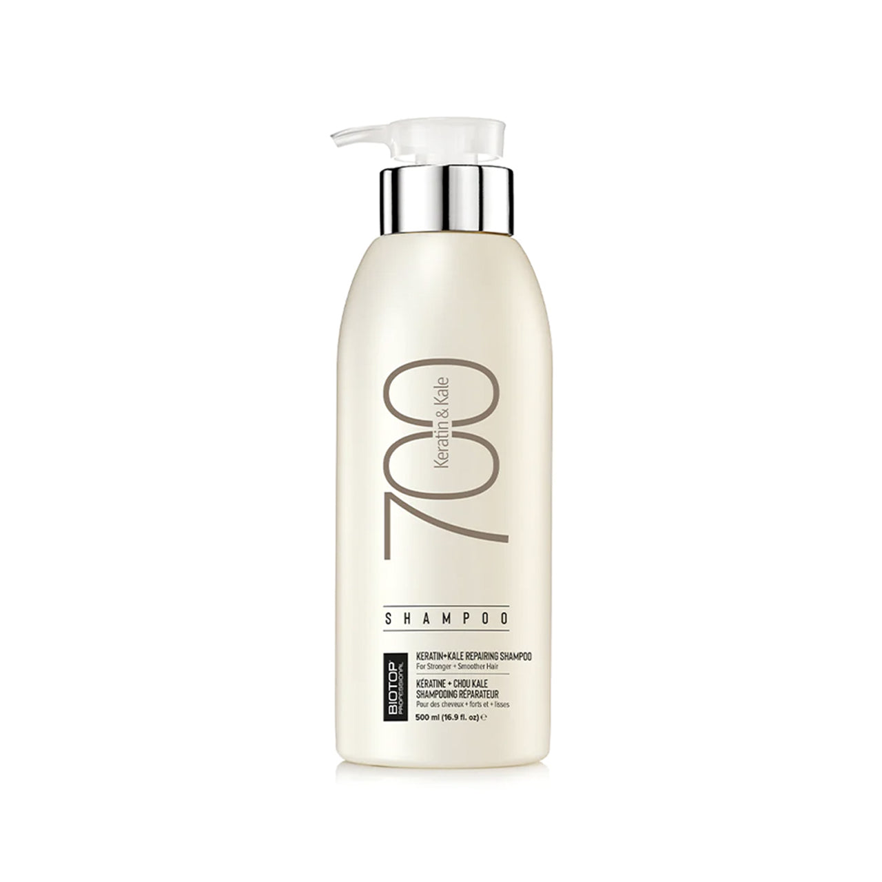 Keratin + Kale Repair Shampoo for Damaged Hair 700