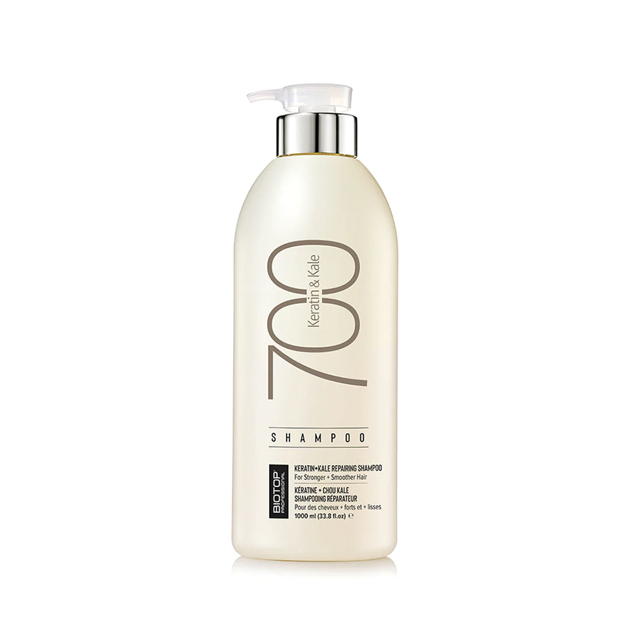 Keratin + Kale Repair Shampoo for Damaged Hair 700