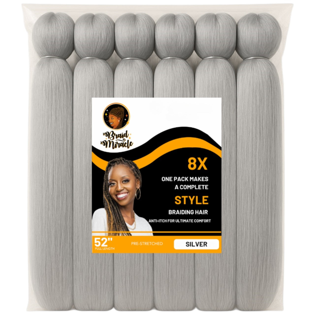 Pre-Stretched Braiding Hair Soft Synthetic Braiding Hair Braid Miracle