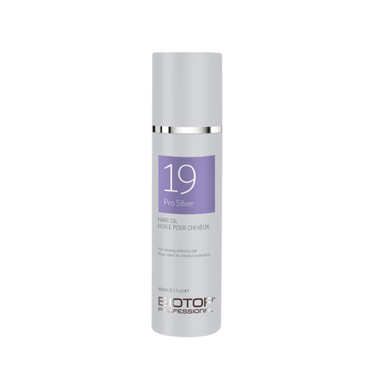Pro-Silver Purple Tinted Hair Oil for Blonde Silver Gray BIOTOP PROFESSIONAL