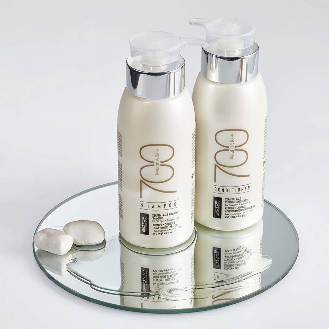 Keratin + Kale Repair Shampoo for Damaged Hair 700