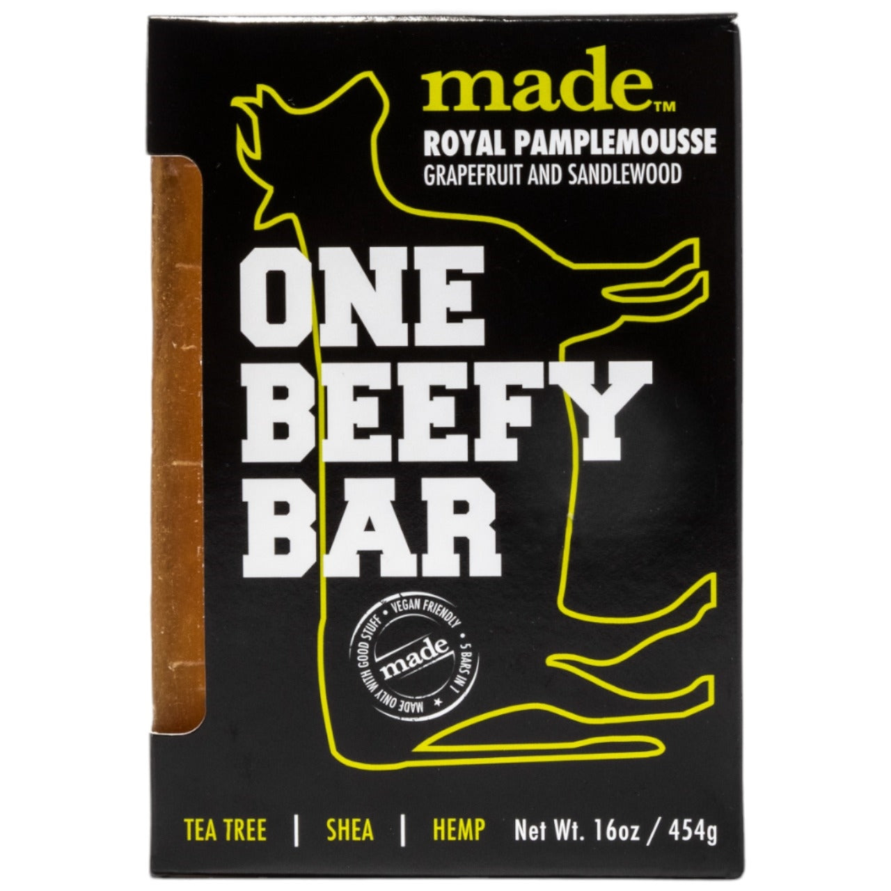 The Beefy Bar Royal Pamplemousse Bath Soap 16 Oz