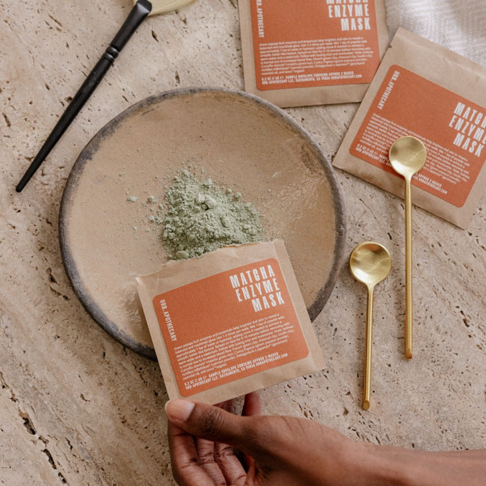 Experience Samples Biodegradable Face Mask Set URB APOTHECARY