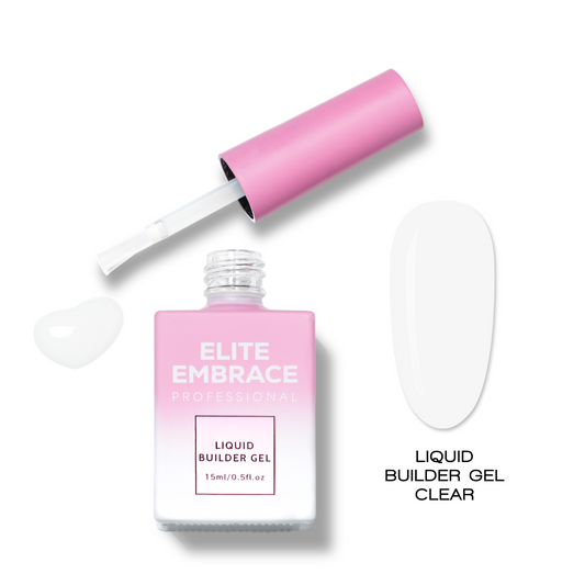 Liquid Builder Gel Clear 15ml Professional ELITE EMBRACE