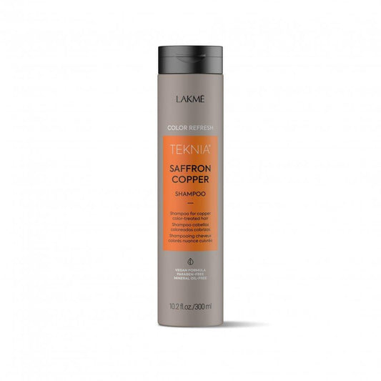 Copper Refresh Shampoo 10.2 oz Lakme Teknia Safron