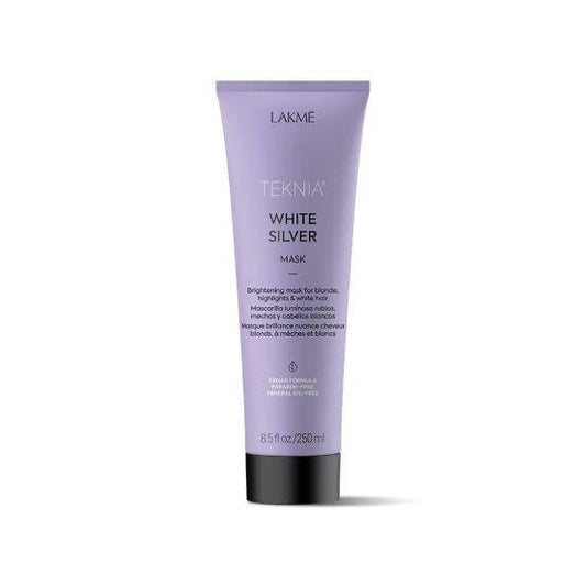 White Silver Blonde Hair Mask Lakme Teknia