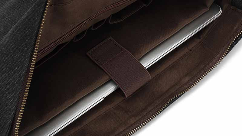 Large Canvas Vintage Messenger Bag