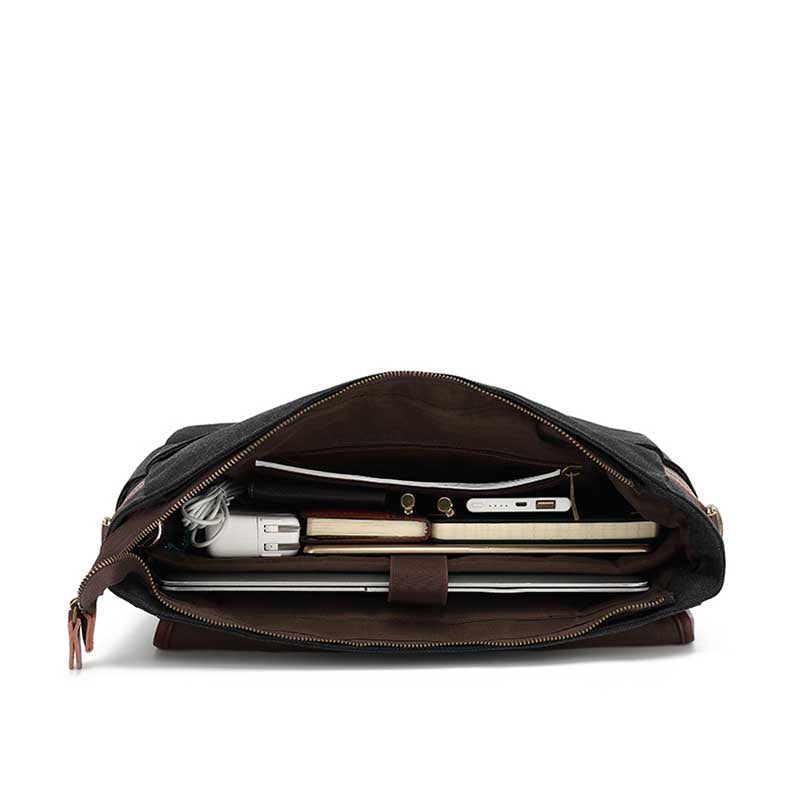 Large Canvas Vintage Messenger Bag