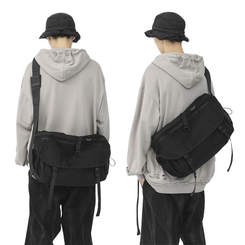 Large Nylon Messenger Bag