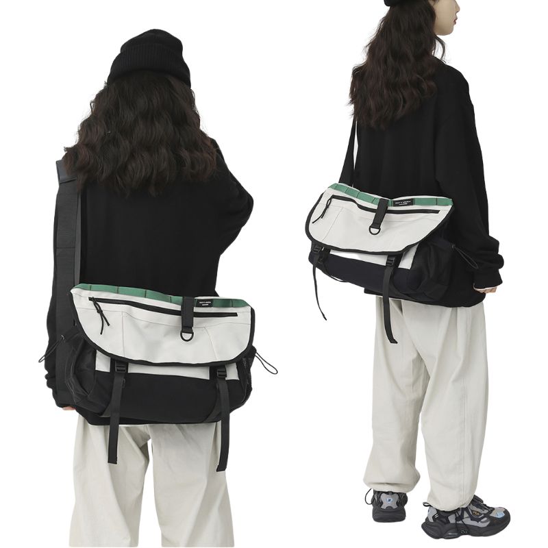 Large Nylon Messenger Bag