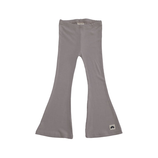 Lightweight Flared Leggings Beige Leggings