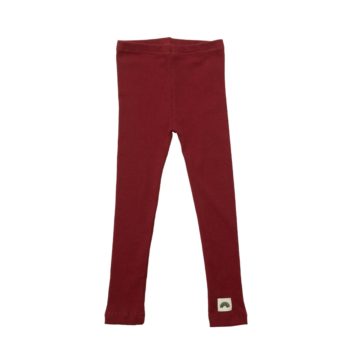 Maroon Fitted Comfortable Leggings