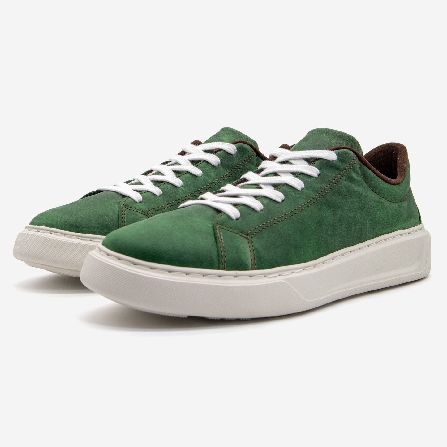 Liberty Dark Green Pull Up Men's Footwear BLKSWN