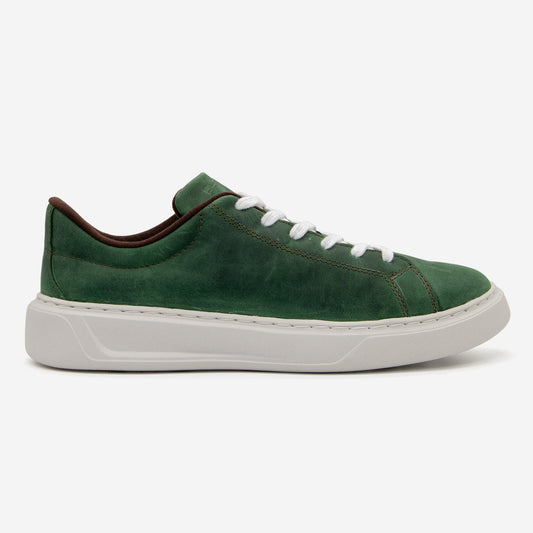Liberty Dark Green Pull Up Men's Footwear BLKSWN