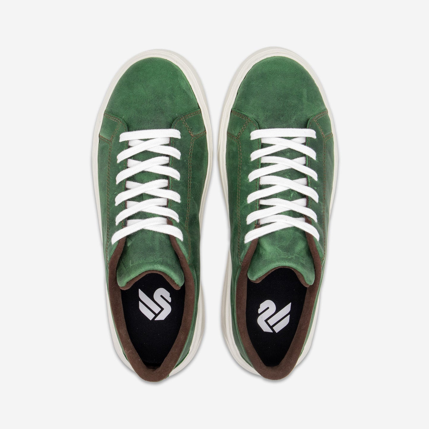 Liberty Dark Green Pull Up Men's Footwear BLKSWN