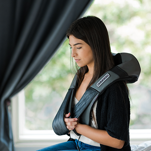 Shiatsu Neck & Back Massager with Heat Therapy