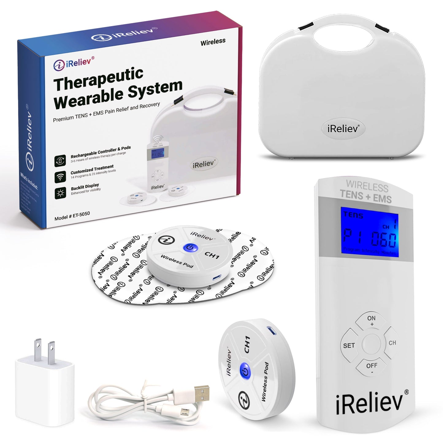 Therapeutic Wearable System iReliev