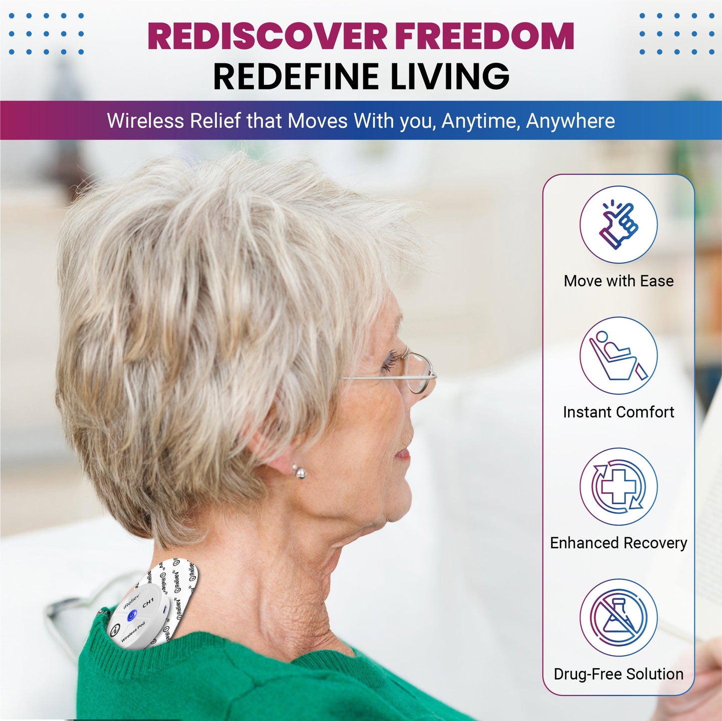 Therapeutic Wearable System iReliev