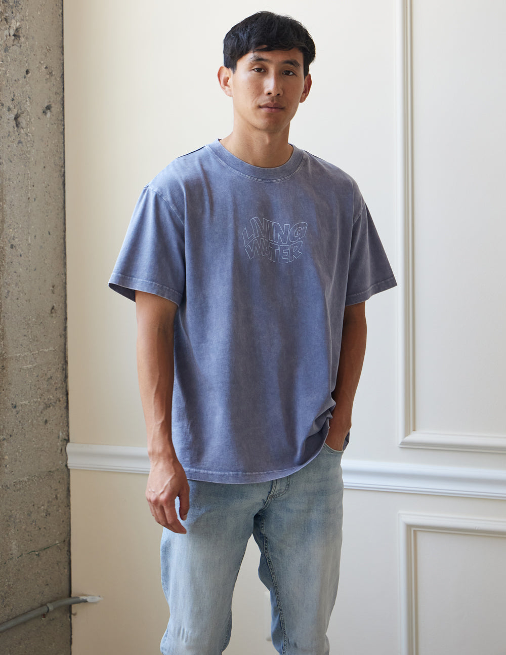 Living Water Blue Unisex Tee