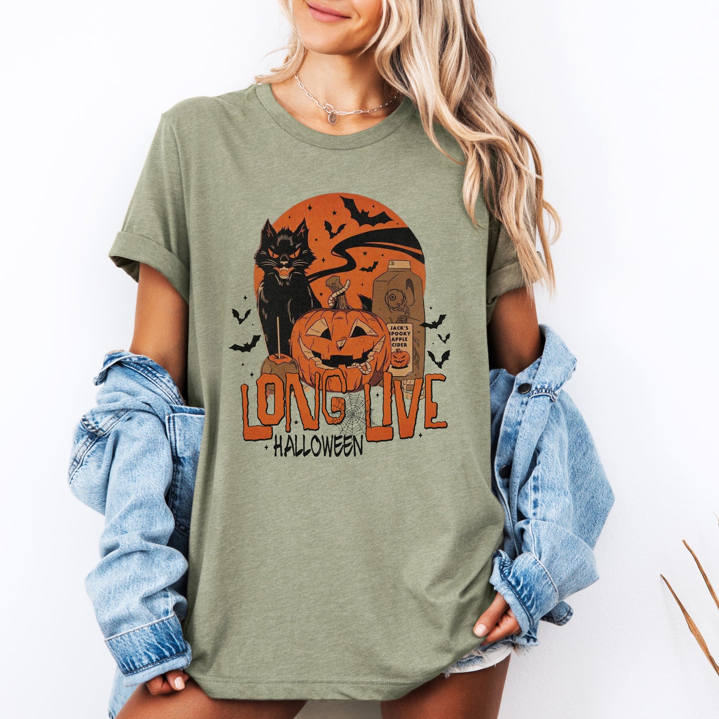 Long Live Halloween, Retro, Classic, Vintage, Tshirt