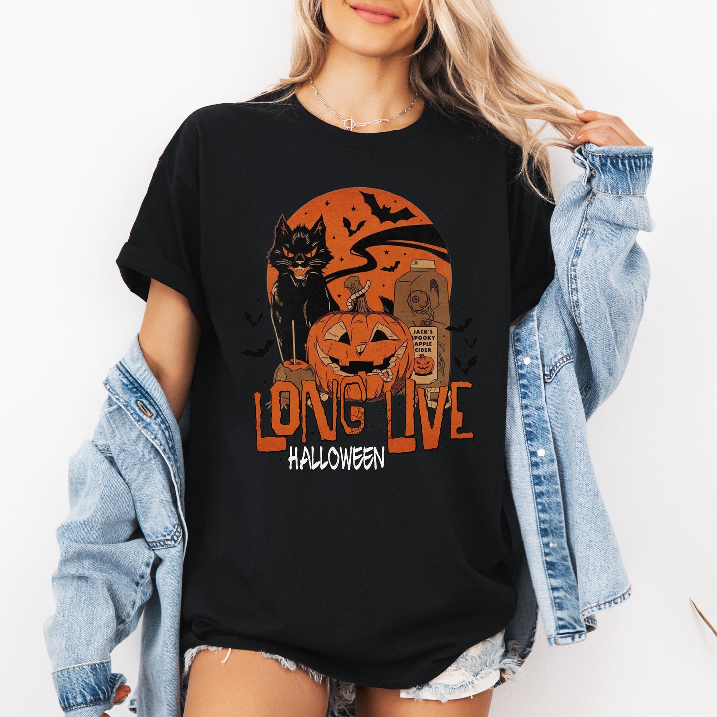 Long Live Halloween, Retro, Classic, Vintage, Tshirt