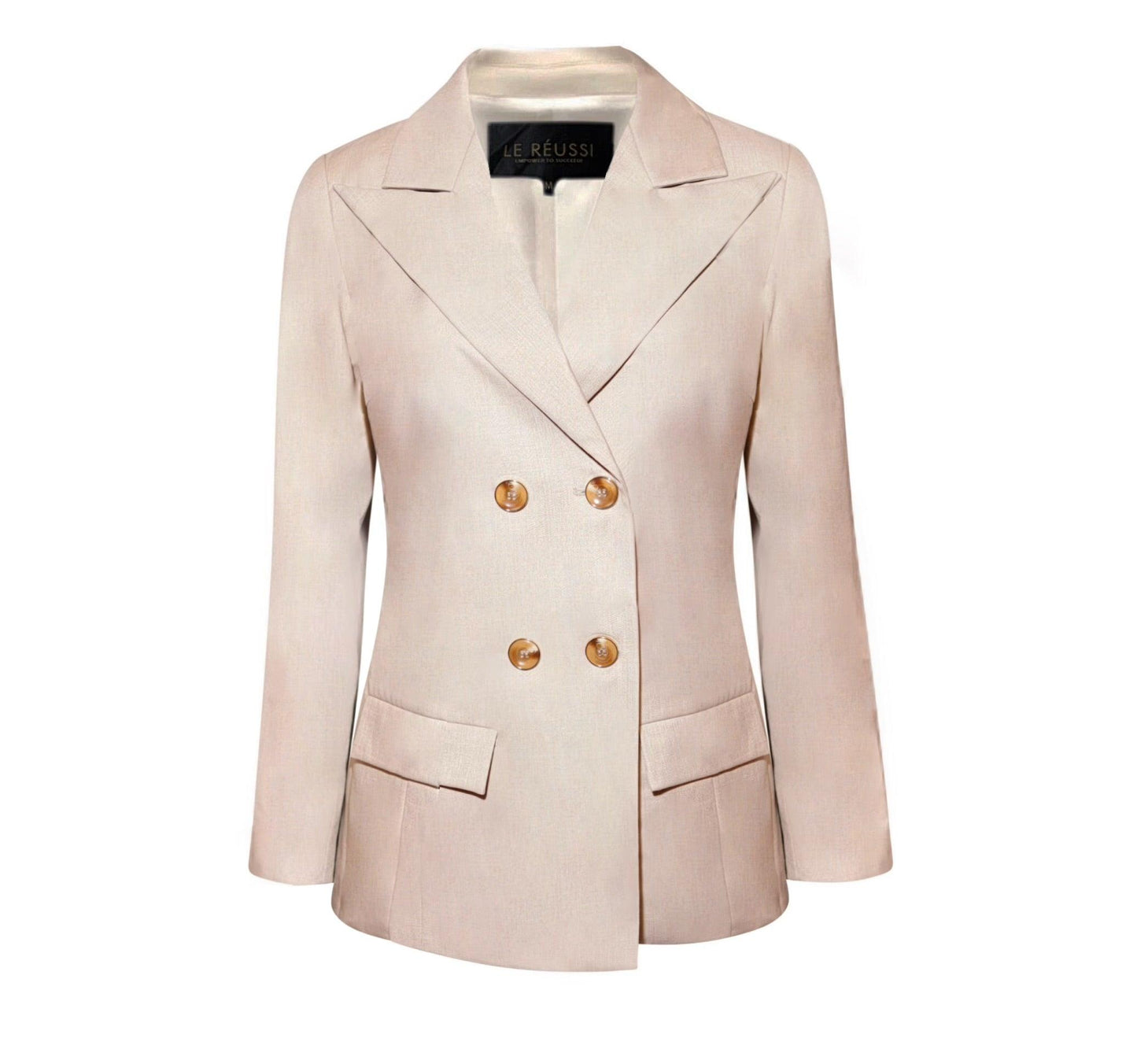 Louise Wool Double-Breasted Blazer Women’s Classic Style Le Réussi