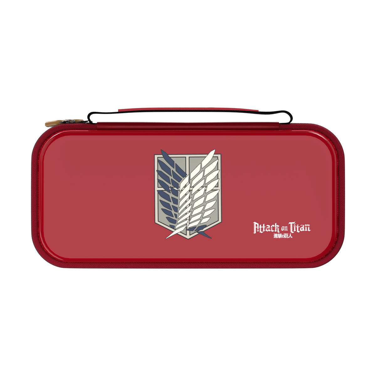 Official Attack on Titan Limited Edition EVA Hard Shell Carrying Case - Mikasa Red