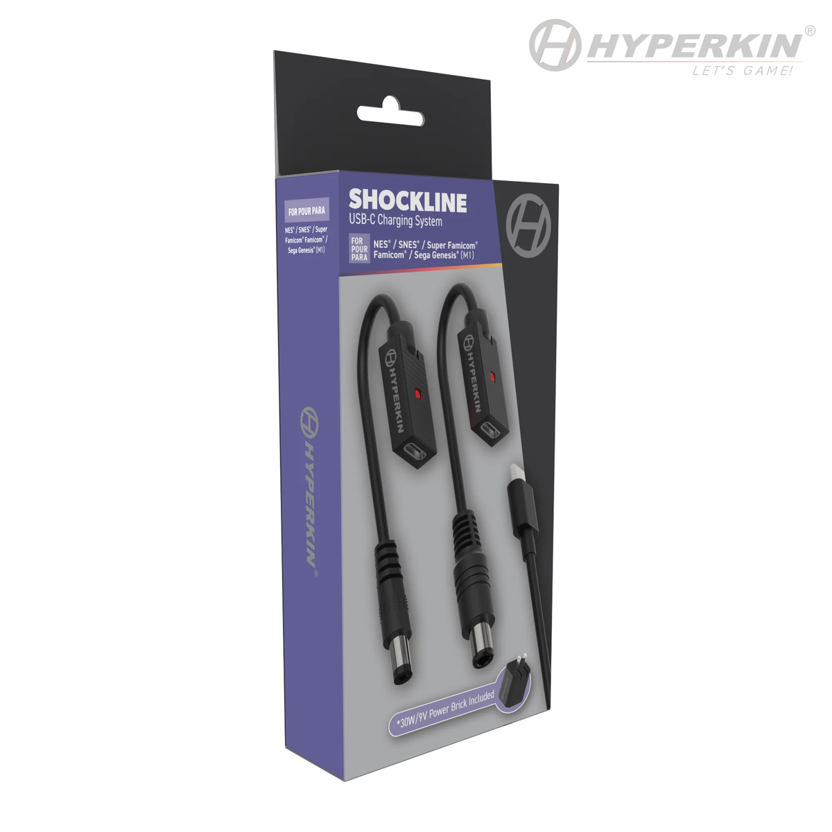 ShockLine Type-C USB Power Supply - 30W/9V
