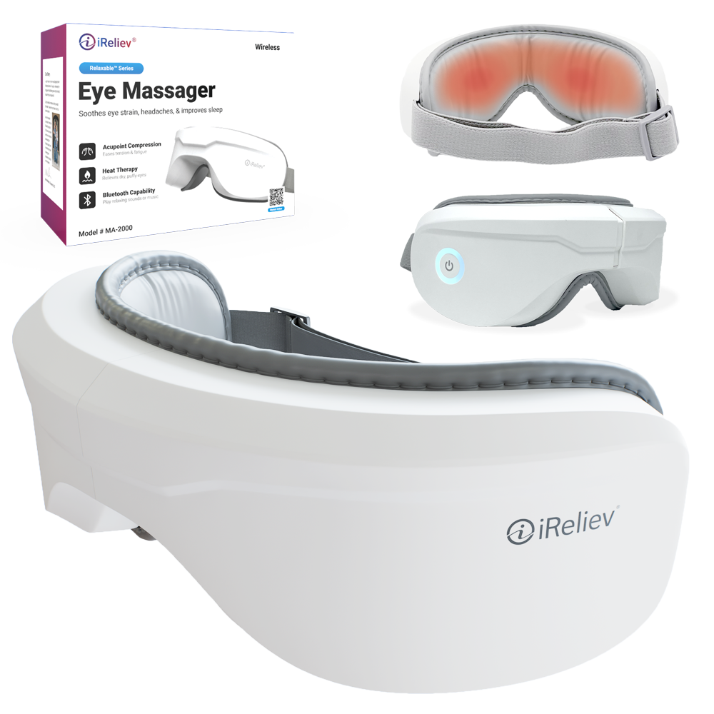 Eye Massager with Heat Relaxable™ by iReliev