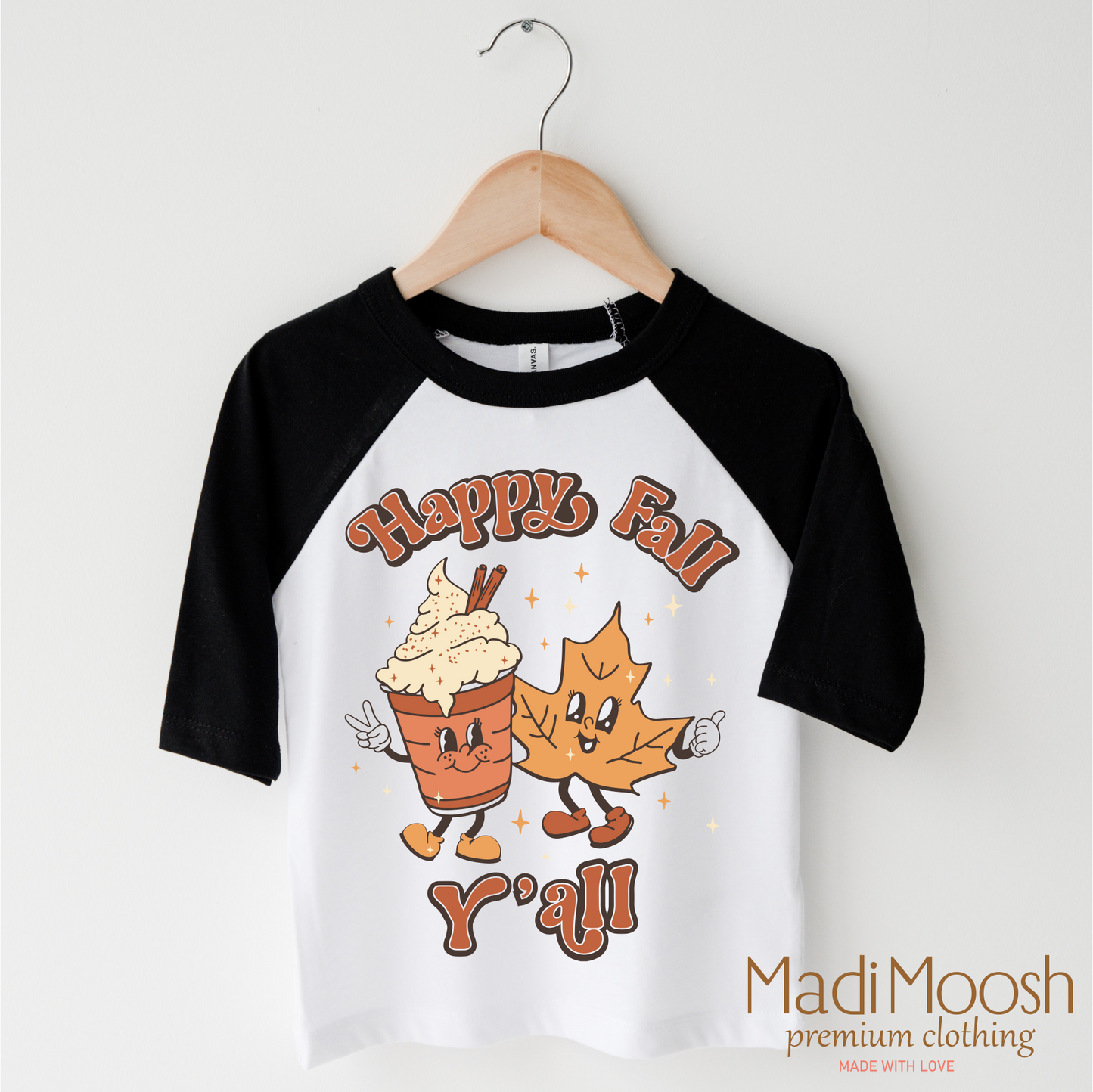 Happy Fall Y'all Thanksgiving Shirt Bella Canvas