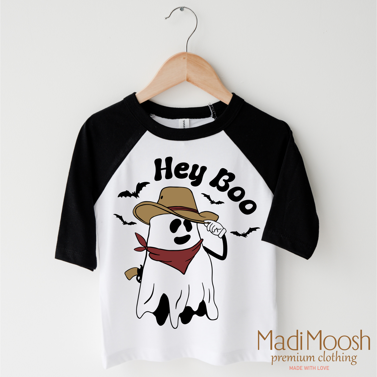 Hey Boo Western Halloween Shirt Halloween Tee Madi Moosh