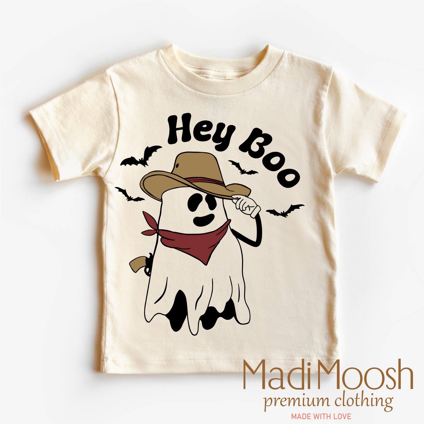 Hey Boo Western Halloween Shirt Halloween Tee Madi Moosh