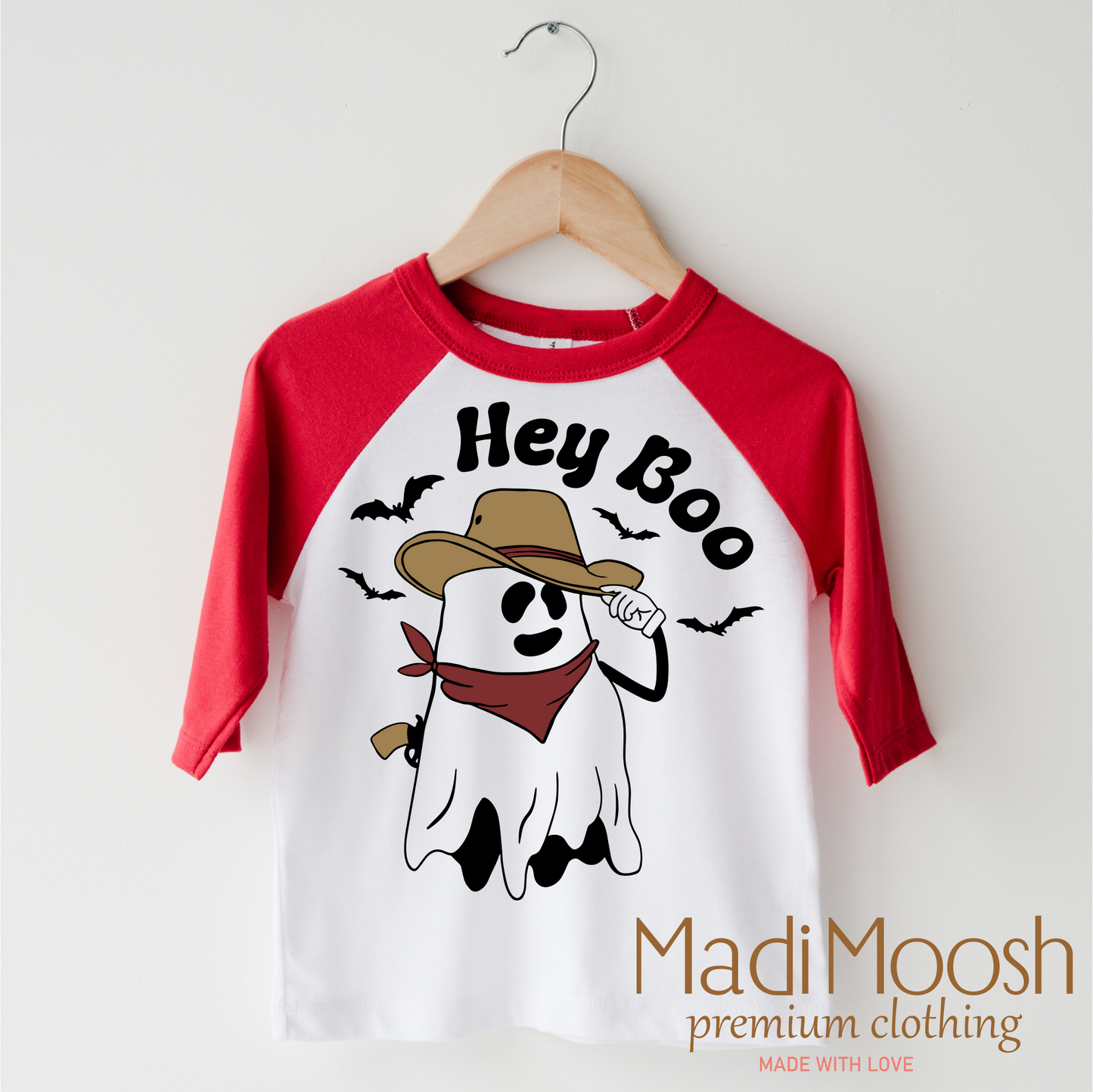 Hey Boo Western Halloween Shirt Halloween Tee Madi Moosh