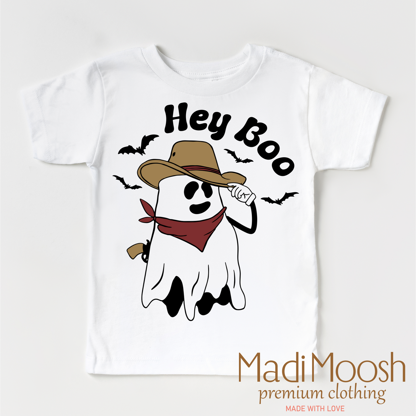 Hey Boo Western Halloween Shirt Halloween Tee Madi Moosh