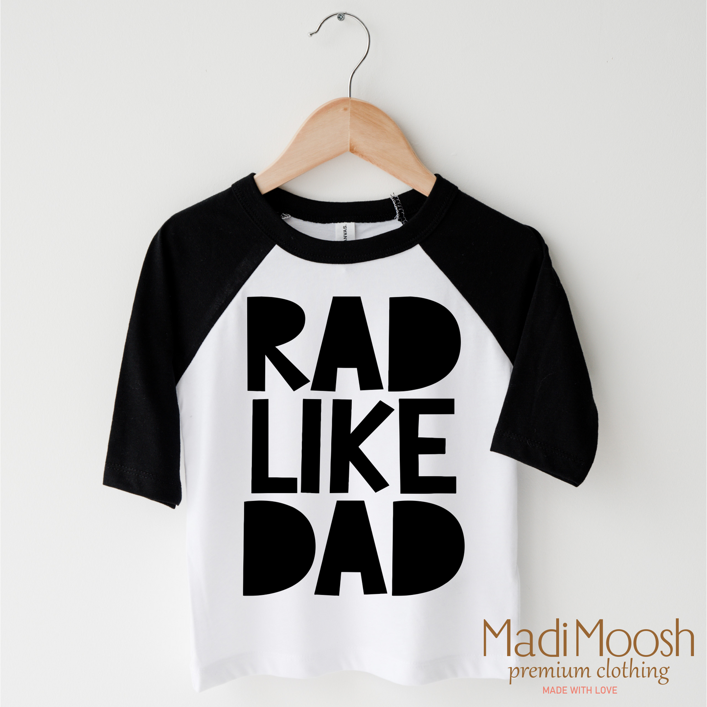 Rad Like Dad Shirt - Cute Kids Tee