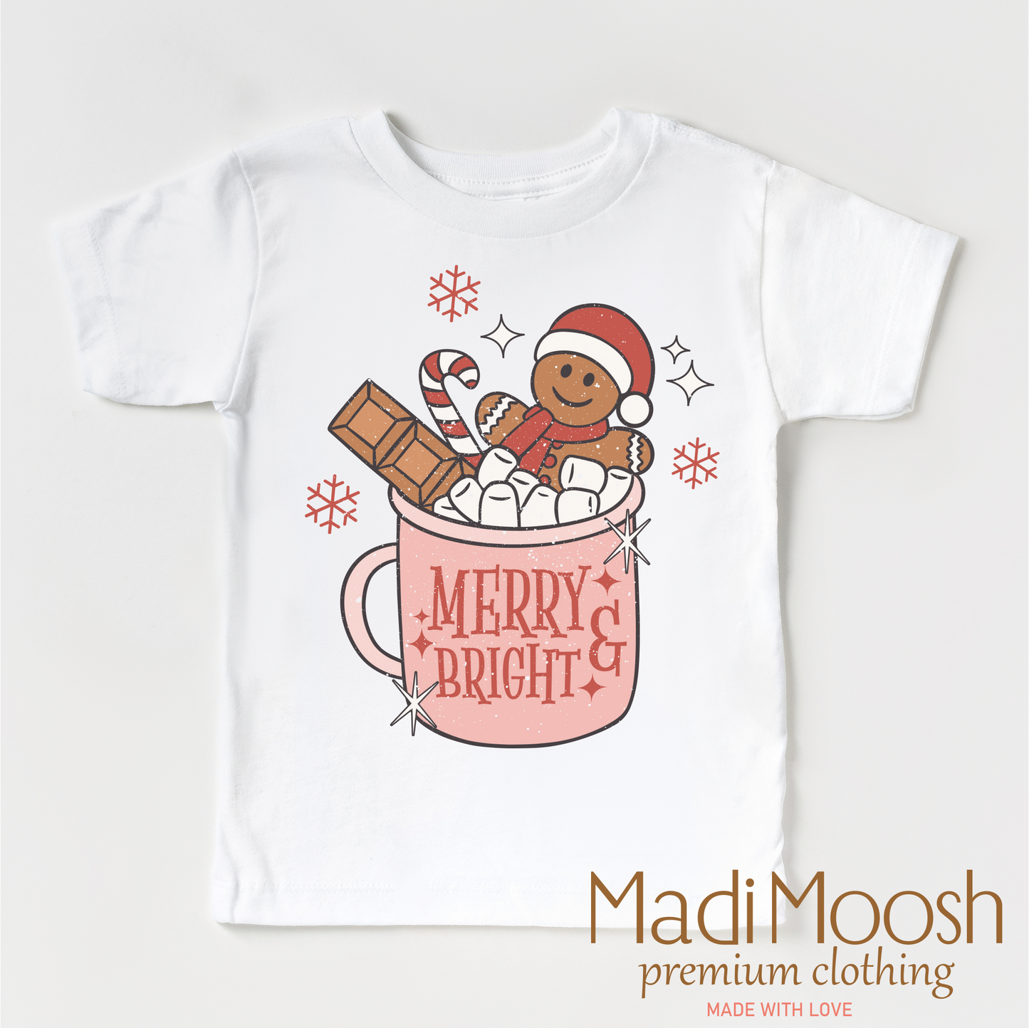 Merry And Bright Christmas Shirt - Christmas Tee