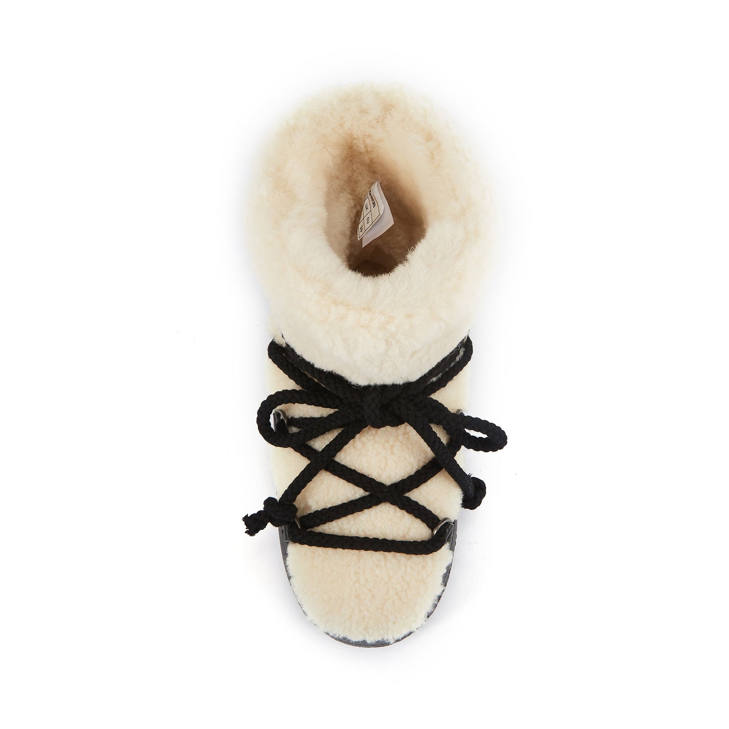 Chunky Snowboot Soft Leather Sheepskin Winter Boot MANON CROW