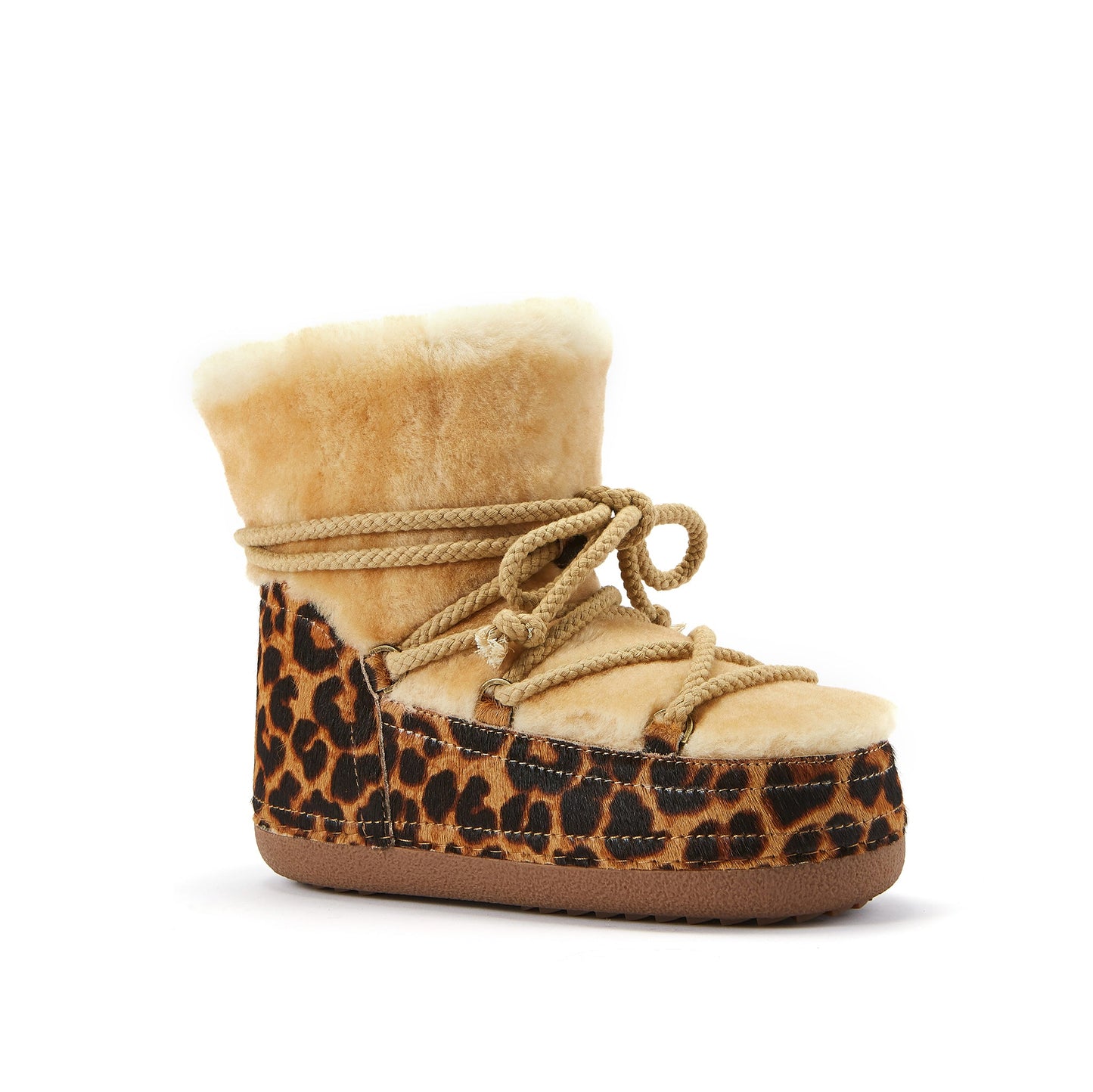 Leopard Chunky Snowboot Winter Boot Manon Luxe