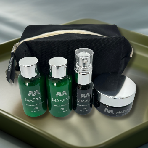 Mekabu Hydrating Travel Kit Haircare Set Masami