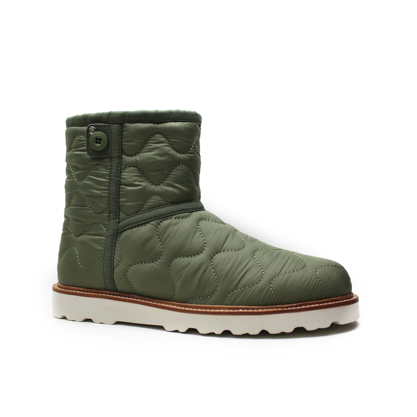 Barrages Olive Ankle Height Pull On Boot Mens Australia Luxe Collective