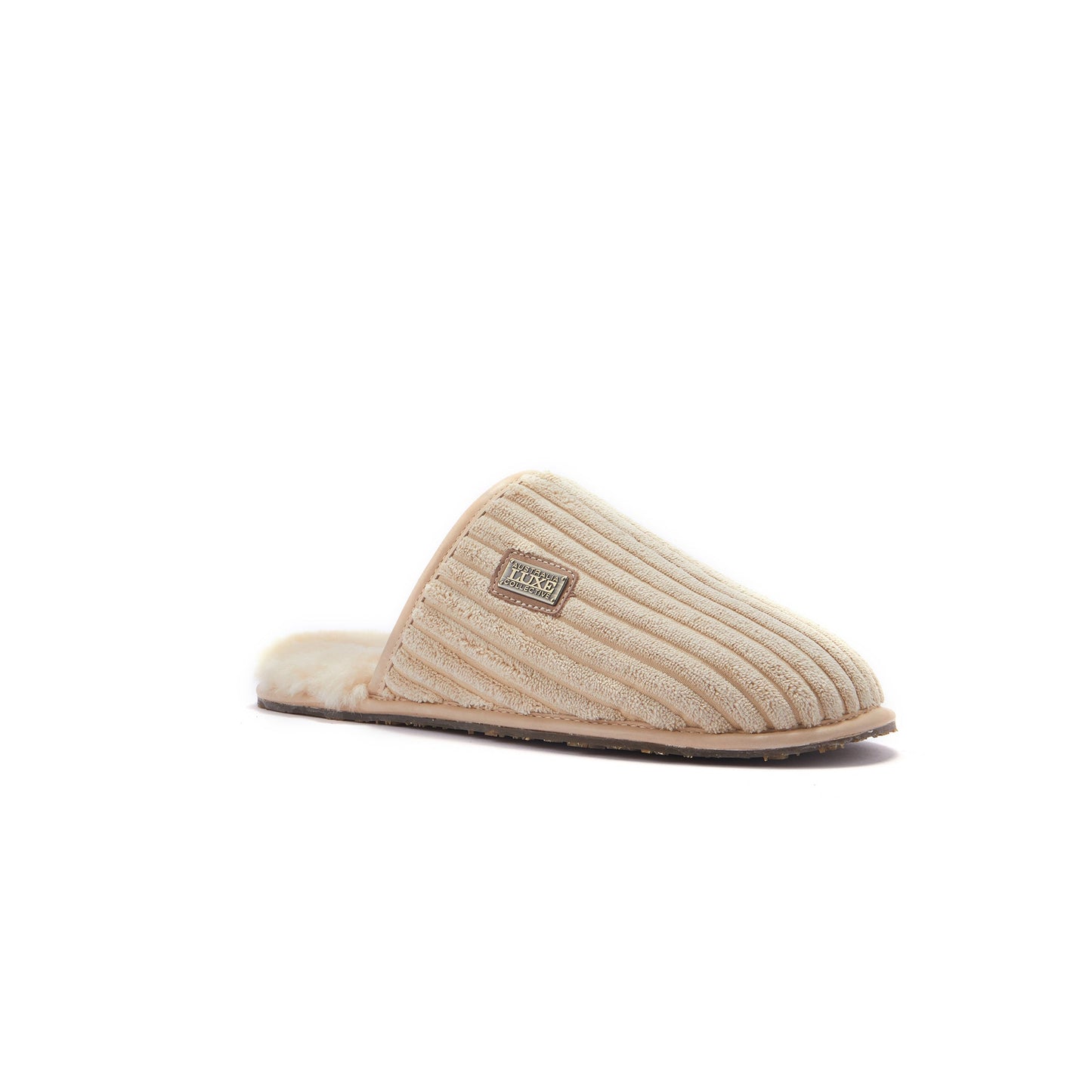 Mens Closed Mule Jumbo Cord Slipper Australia Luxe Collective
