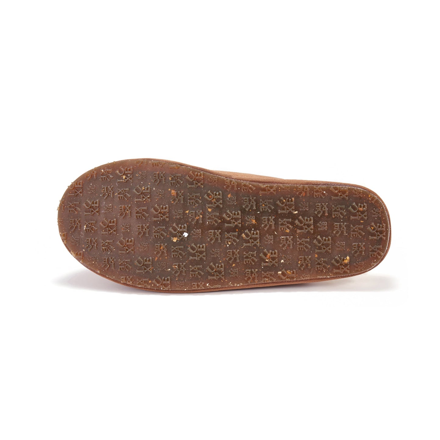 Chestnut Sheepskin Closed Mule Slipper Mens