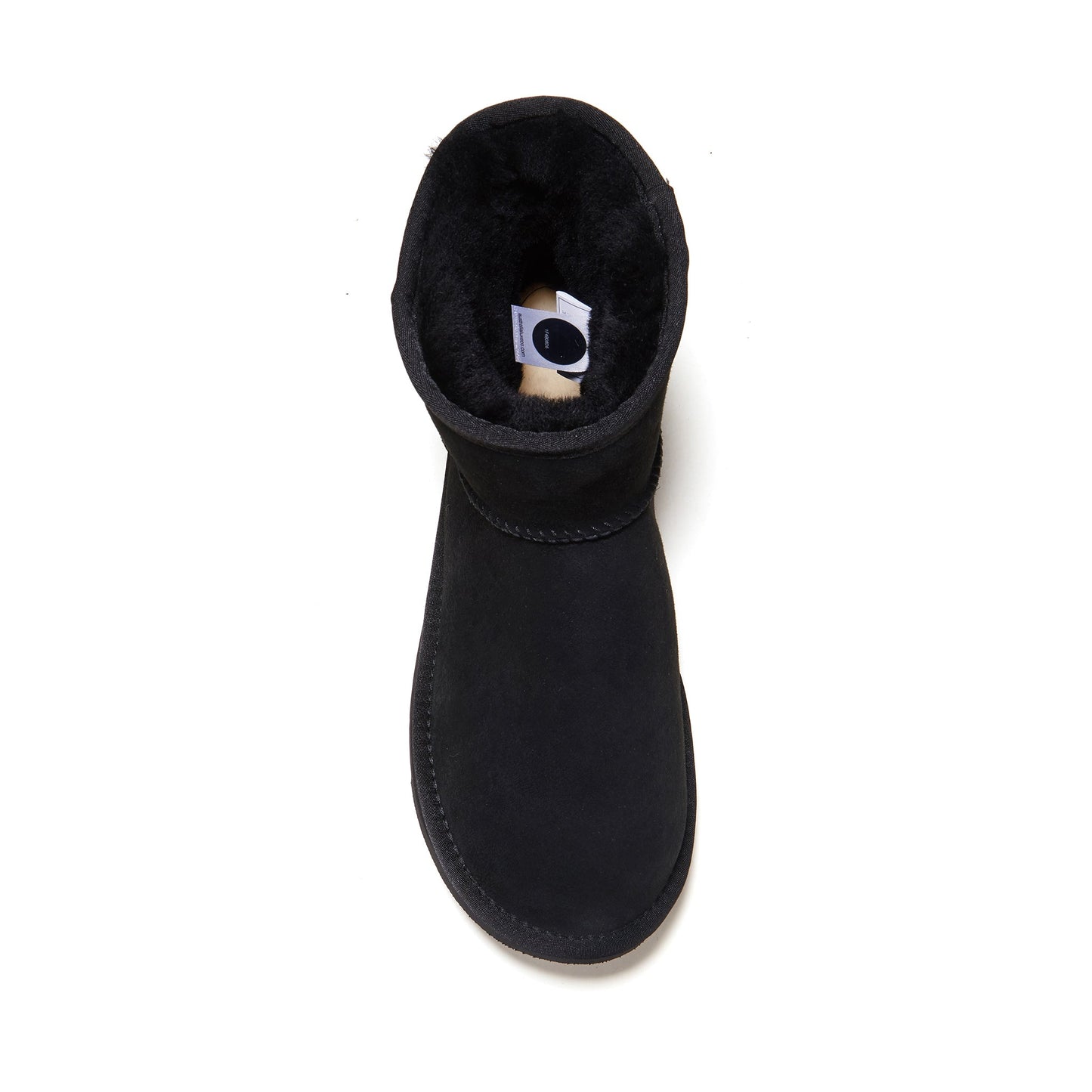 Cosy X Extra Short Sheepskin Boot Mens Black Australia Luxe Collective