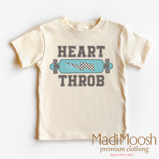 Heart Throb Skater Valentine Shirt - Valentine Tee