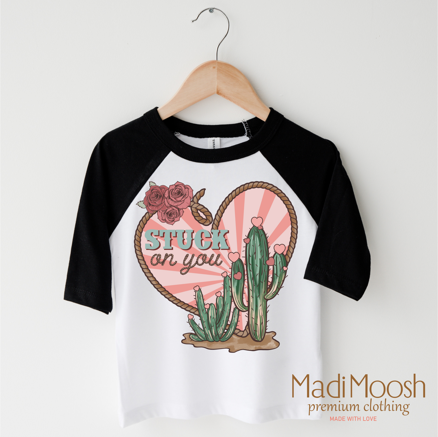 Stuck On You Western Valentine Shirt - Valentine Tee