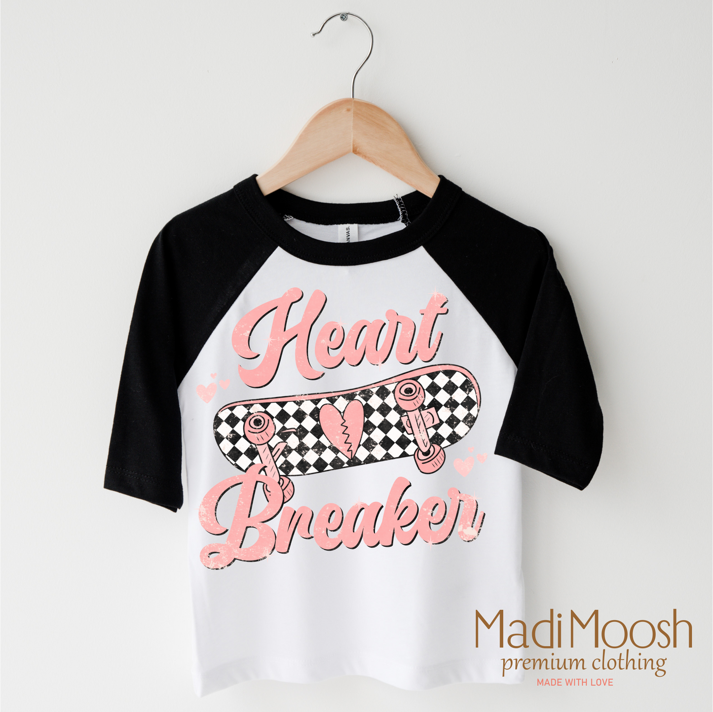 Heart Breaker Skater Valentine Shirt - Valentine Tee