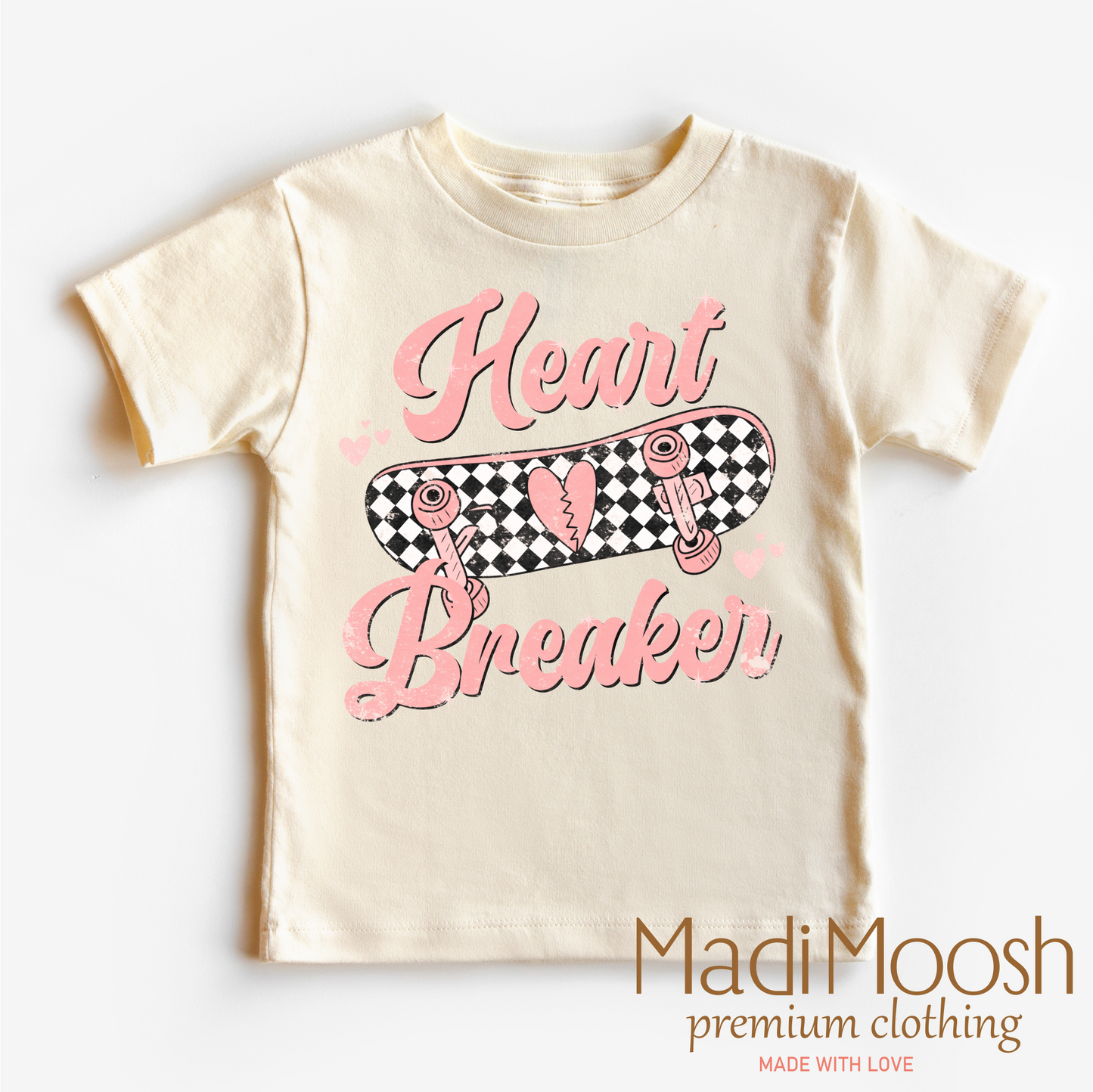 Heart Breaker Skater Valentine Shirt - Valentine Tee
