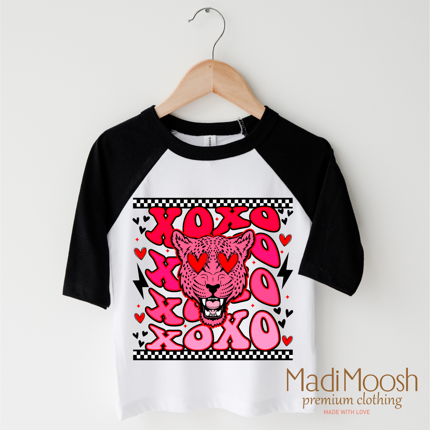 XOXO Leopard  Valentine Shirt - Valentine Tee
