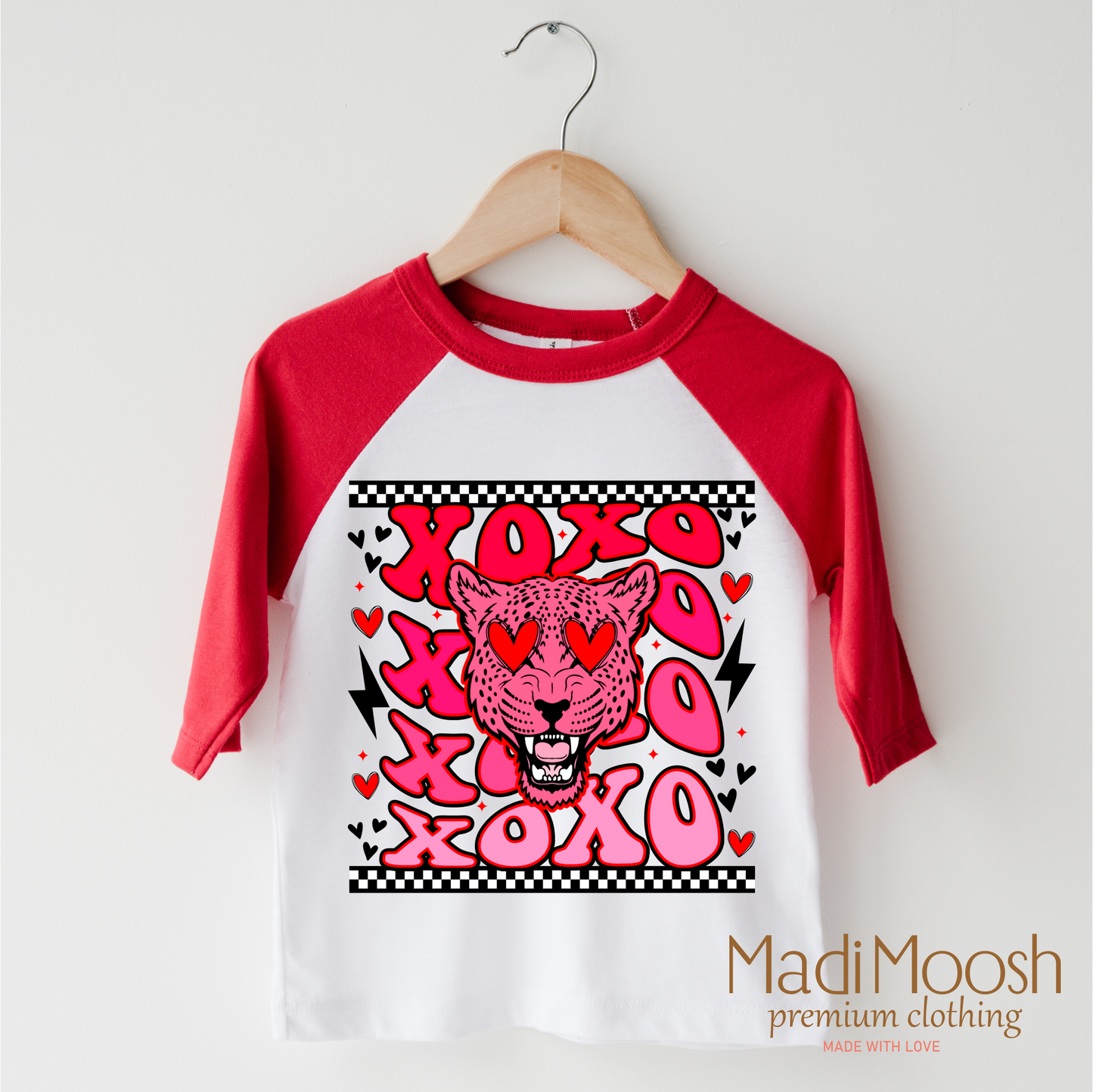XOXO Leopard  Valentine Shirt - Valentine Tee